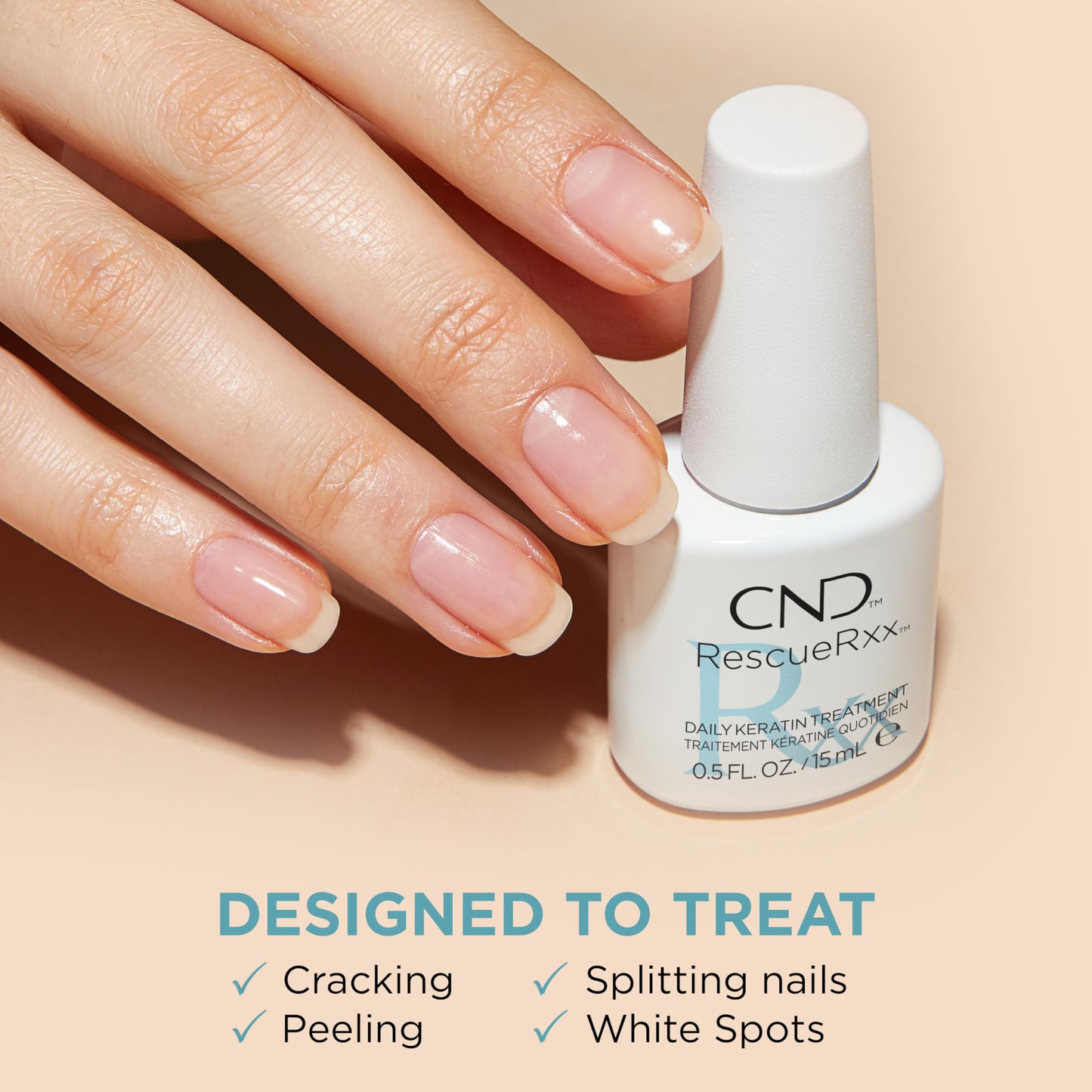 CND RescueRxx Nail Care Daily Keratin Treatment