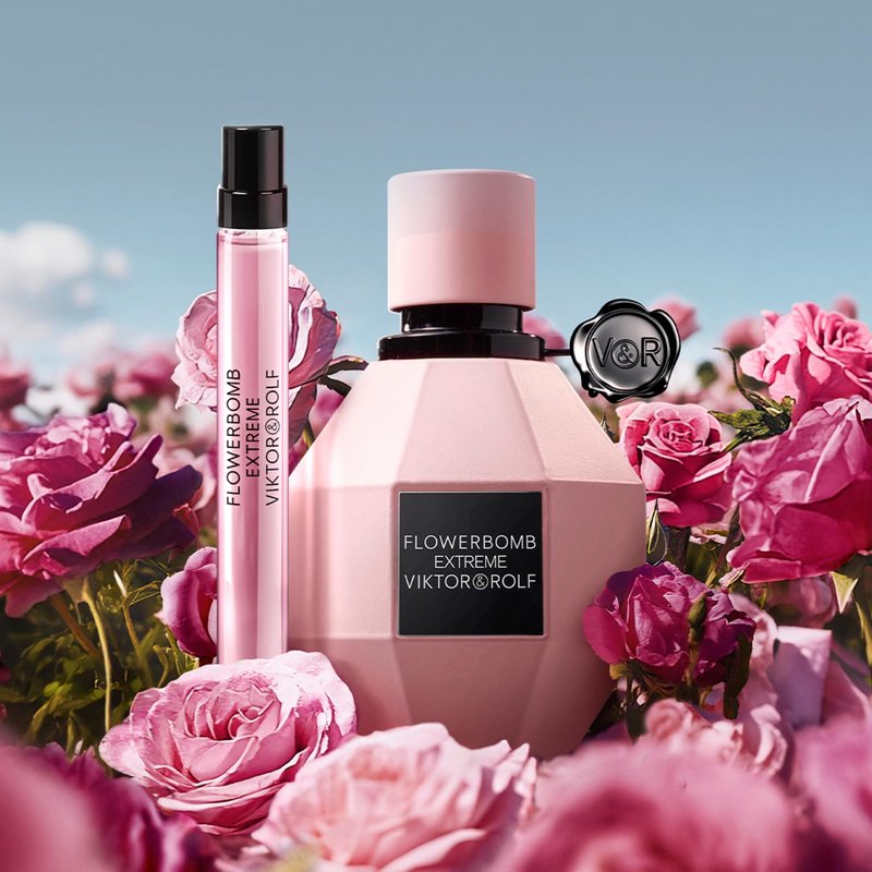 Viktor&Rolf - Flowerbomb Extreme - Eau de Parfum Intense Womens Perfume - Intense & Floral - With Raspberry, Jasmine, Rose, Orange Blossom & Vanilla Bean - 3.4 Fl Oz