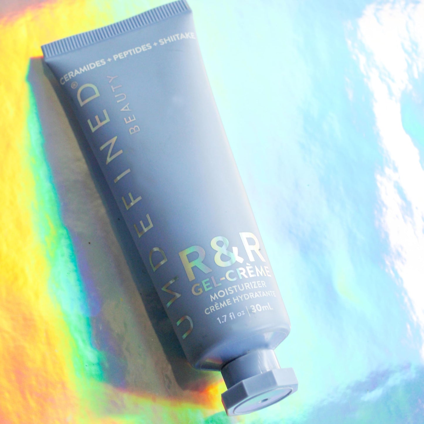 Undefined Beauty NEW R&R Gel-Crème Moisturizer infused with Ectoin, Urea, Cloudberry, Peptides, Ceramides, Hyaluronic Acid, Niacinamide to hydrate, plump and boost skin barrier, 1.7oz