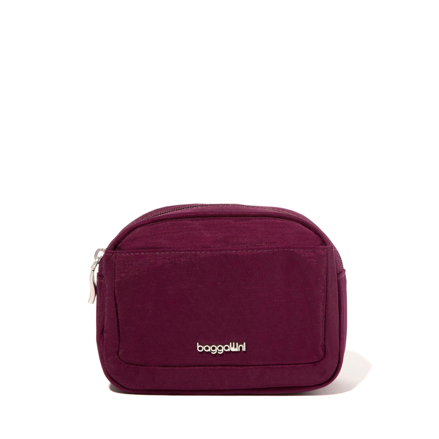 Baggallini Small Cosmetic Pocket - Lightweight 6x4 Inch Makeup Bag - Travel Essentials Makeup Organizer