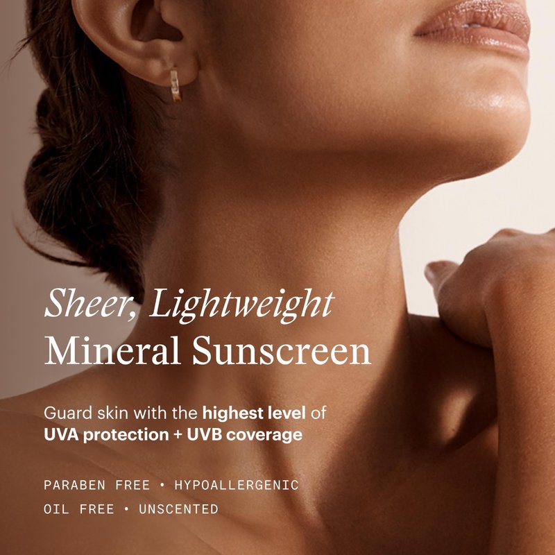 SkinMedica Essential Defense Mineral Shield SPF 35 Face Sunscreen - Sheer Mineral Sunscreen with Lightweight Broad Spectrum UVA/UVB Protection for Sensitive Skin (1.85 Oz)