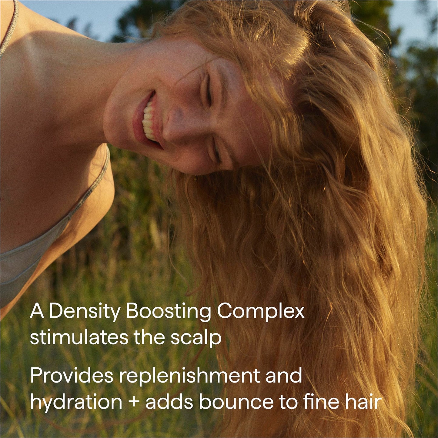 Briogeo Destined for Density Caffeine + Biotin Peptide Density Conditioner | Increases Hair Thickness and Volume for Fine or Thinning Hair | Silicone-Free | Vegan & Cruelty-Free | 2 fl oz