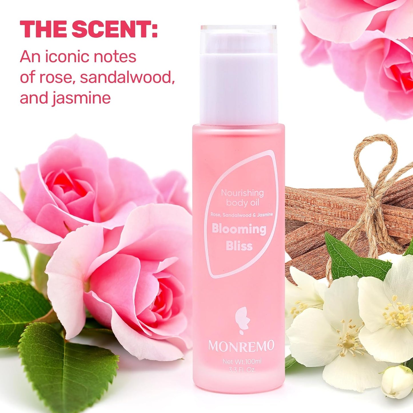 Nourishing Body Oil - Hydrating Squalane & Sweet Almond | Fast-Absorbing Moisturizer for Dry Skin