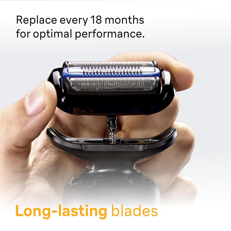 Braun Electric Razor for Men Series 5, Beard Shaver, Electric Shaver with Body Groomer and Travel Case, S5 5155cs