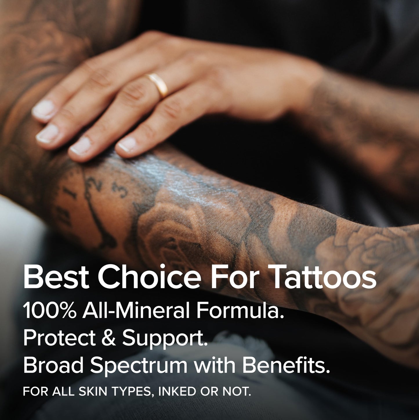 Mad Rabbit Defend Tattoo Sunscreen- SPF 30 100mL Tube- Mineral Sunscreen Lotion - Tattoo Fade Protection and Moisturizer, Anti-Aging Formula