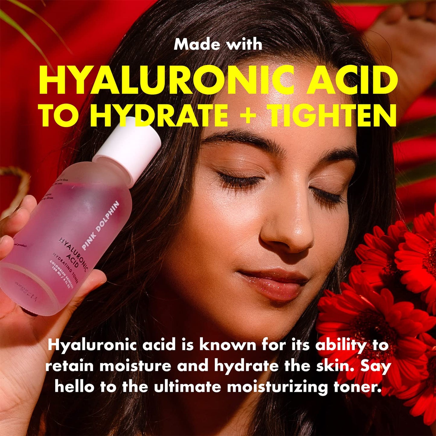 Hyaluronic Acid Hydrating Facial Toner | Multi-Depth Hydration Toner for Plumper, Smoother Skin | Collagen Boost | Witch Hazel | Vegan & Gluten Free | All Skin Types | 4oz
