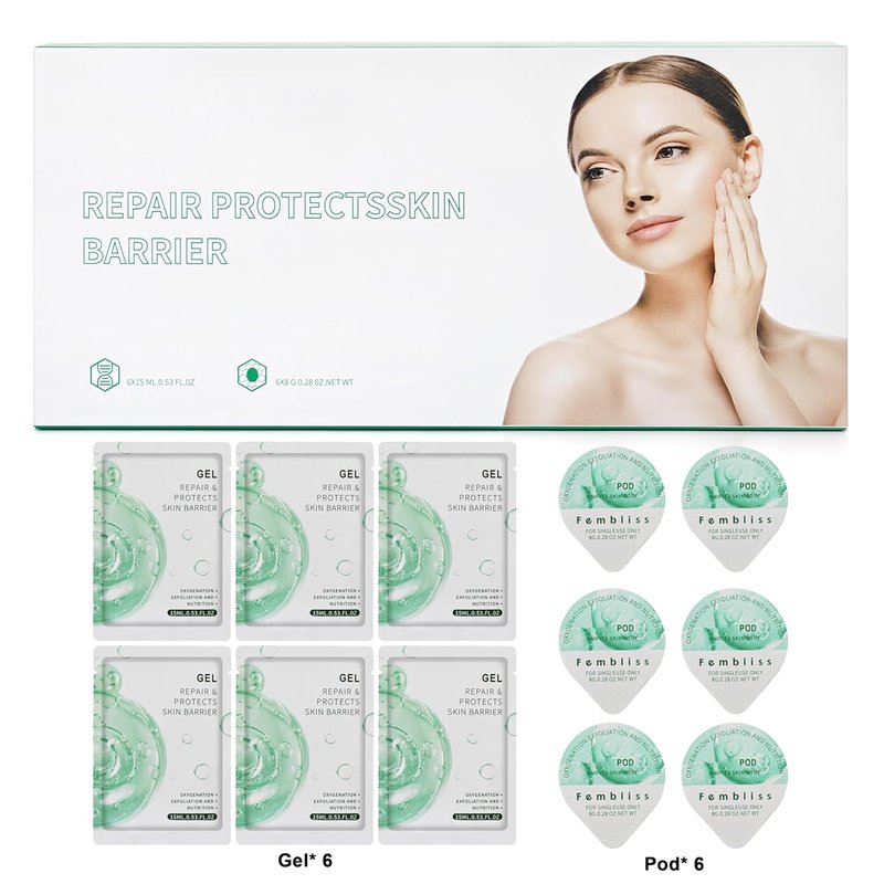 CO₂ Facial Kit - 6 Sets for CO₂ Oxygen Facial Machine | Deep Skin Purification & Impurity Removal
