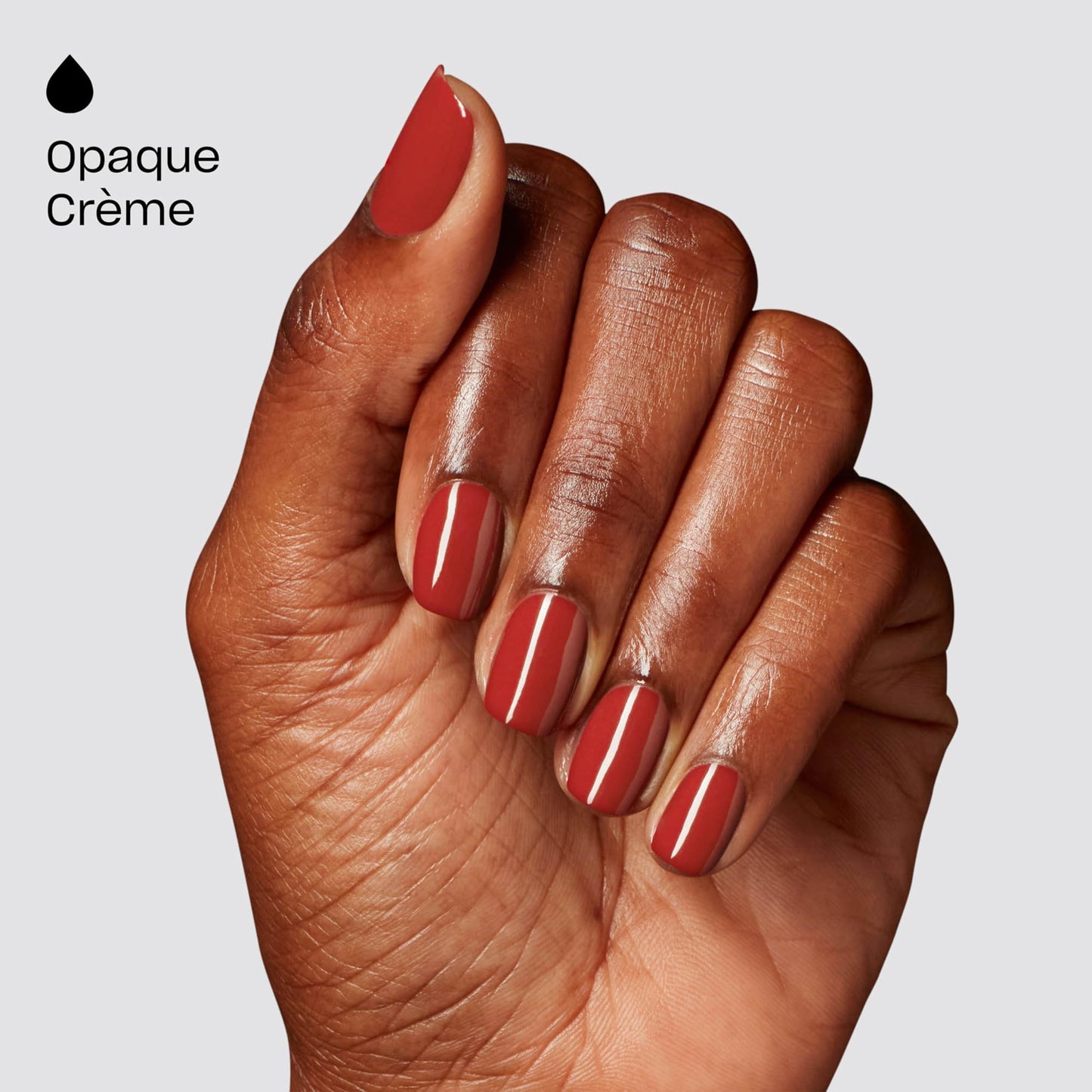 OPI Infinite Shine Crankin’ Holiday Jams | Opaque Dark Warm Brick Red Crème Long Wear Nail Polish | Good Enough to Treat Collection | Holiday 2025