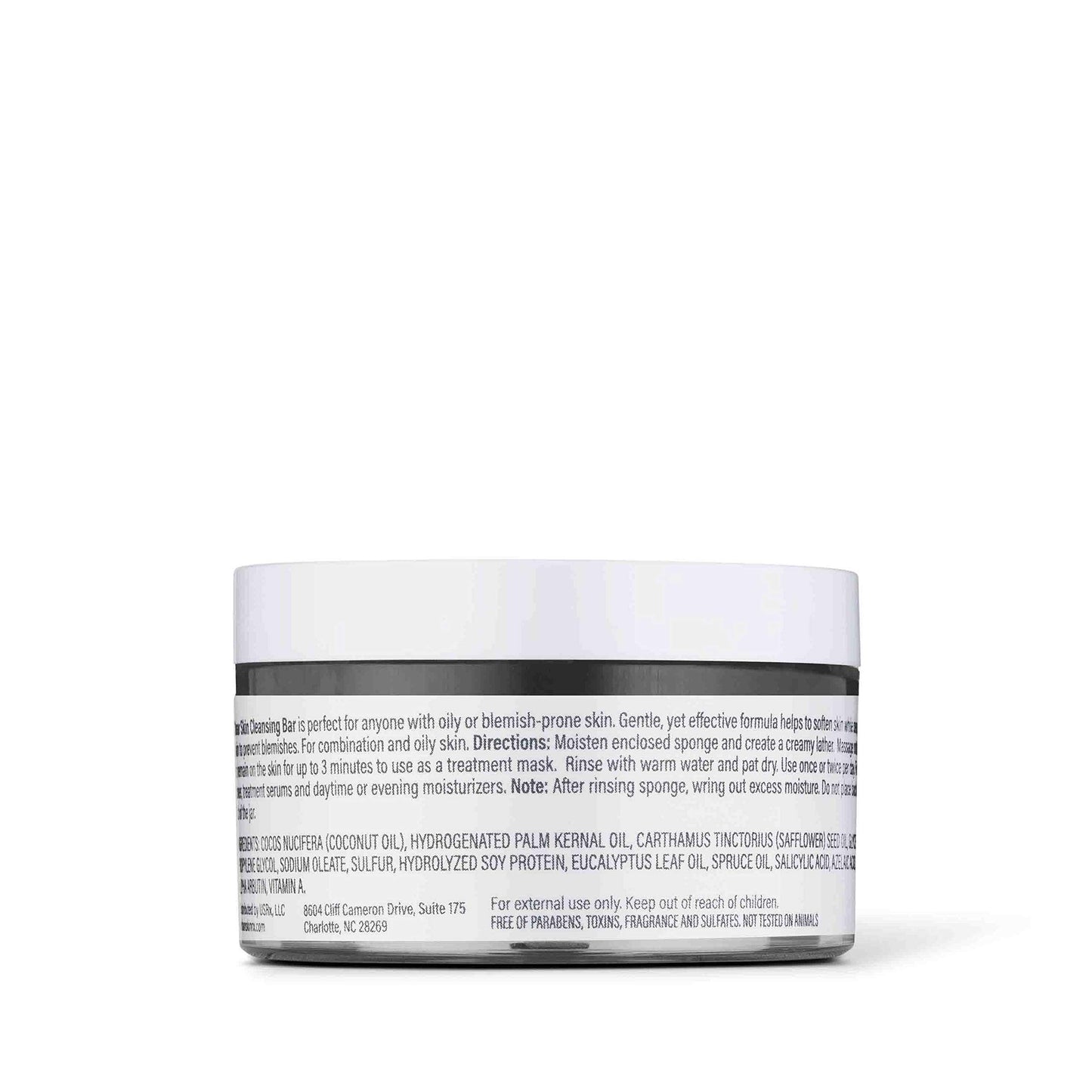 Urban Skin Rx Clear Skin 3-in-1 Daily Treatment Cleansing Bar, Exfoliator + Clarifying Mask, Reduces Excess Oil, Clears Clogged Pores, Improves Appearance of Blemishes & Prevents Breakouts, 3.7 Oz
