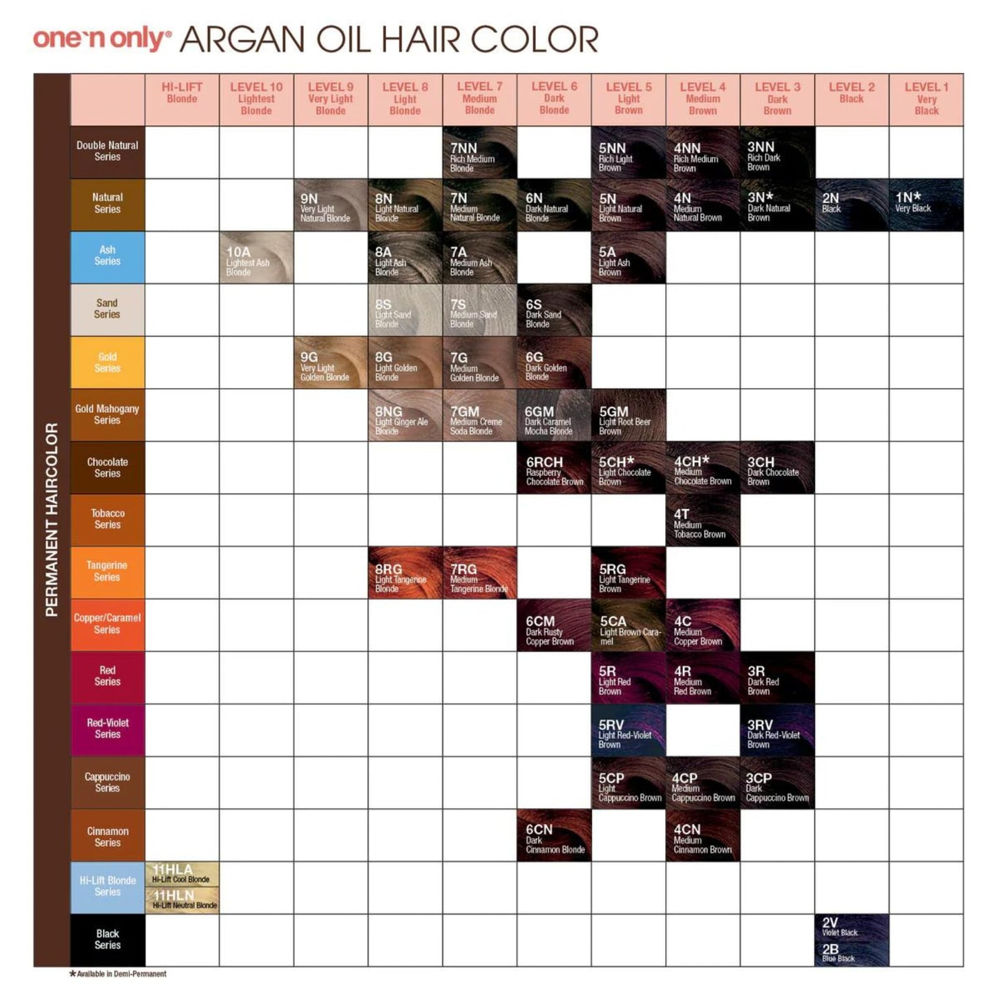 One N' Only Permanent Hair Color - Permanent Hair Dye Made with Argan Oil - Delivers Rich, Accurate Tones with Gray Coverage - Improves Moisture & Elasticity - 6N Dark Natural Blonde (3 oz)