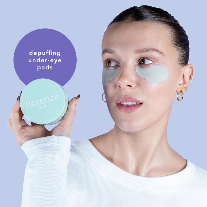florence by mills Floating Under The Eyes Depuffing Eye Gel Pads, 30 Count/15 Pairs, 15 pairs