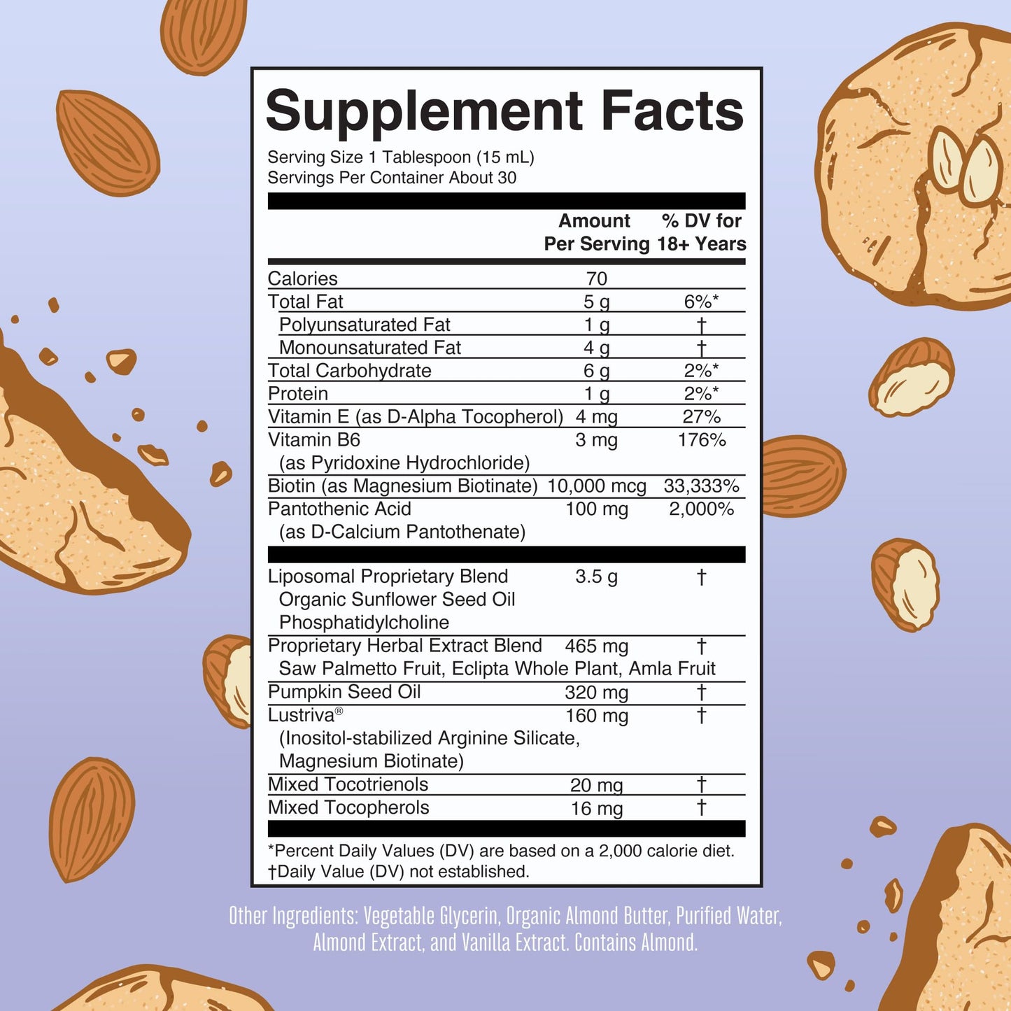 MaryRuth Organics Turkey Tail Mushroom Liposomal (Chocolate Fudge) & Hair Growth MAX (Almond Cookie) | Clean Label Project Verified® | Vitamins for Immunity & Beauty | Vegan, Gluten-Free