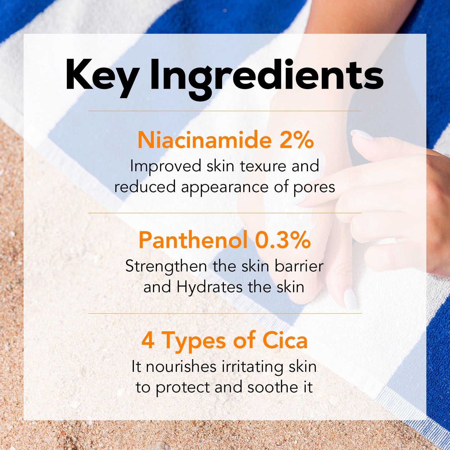 Olivia & Allison Aqua Sunscreen SPF 50+ PA++++ (1.69fl.oz) - Non-Sticky Korean Sunscreen, No White Cast & Invisible