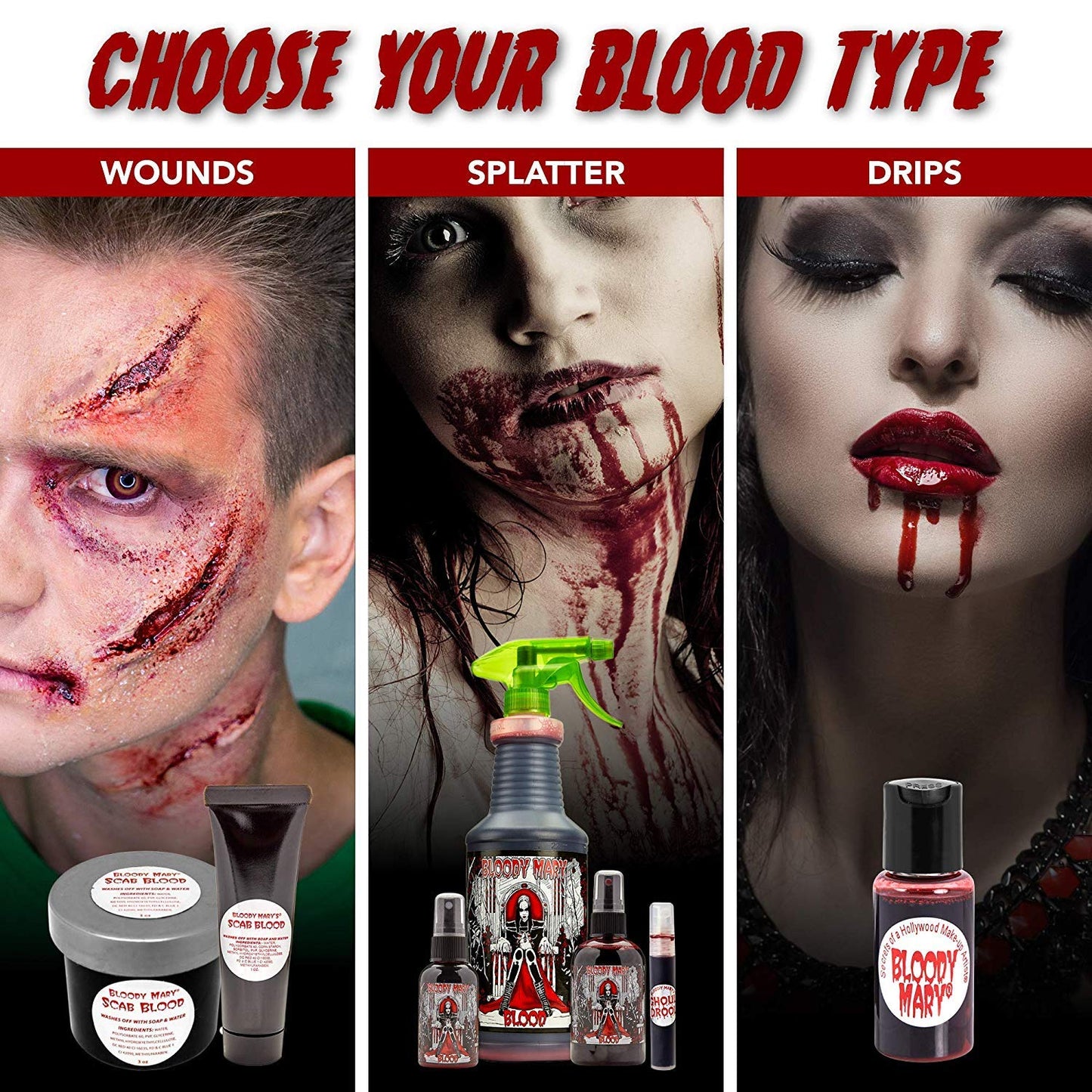 Bloody Mary Fake Scab Blood (Small - 1oz)