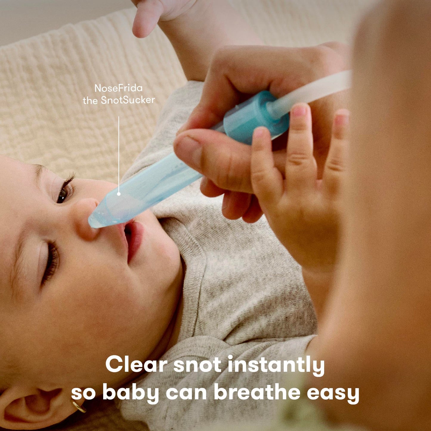 Frida Baby Sick Day Prep Kit, 4pc Set, Essentials Includes NoseFrida Nasal Aspirator, MediFrida Pacifier Medicine Dispenser, Breathefrida Vapor Chest Rub + Snot Wipes, Soothe Stuffy Noses for Babies