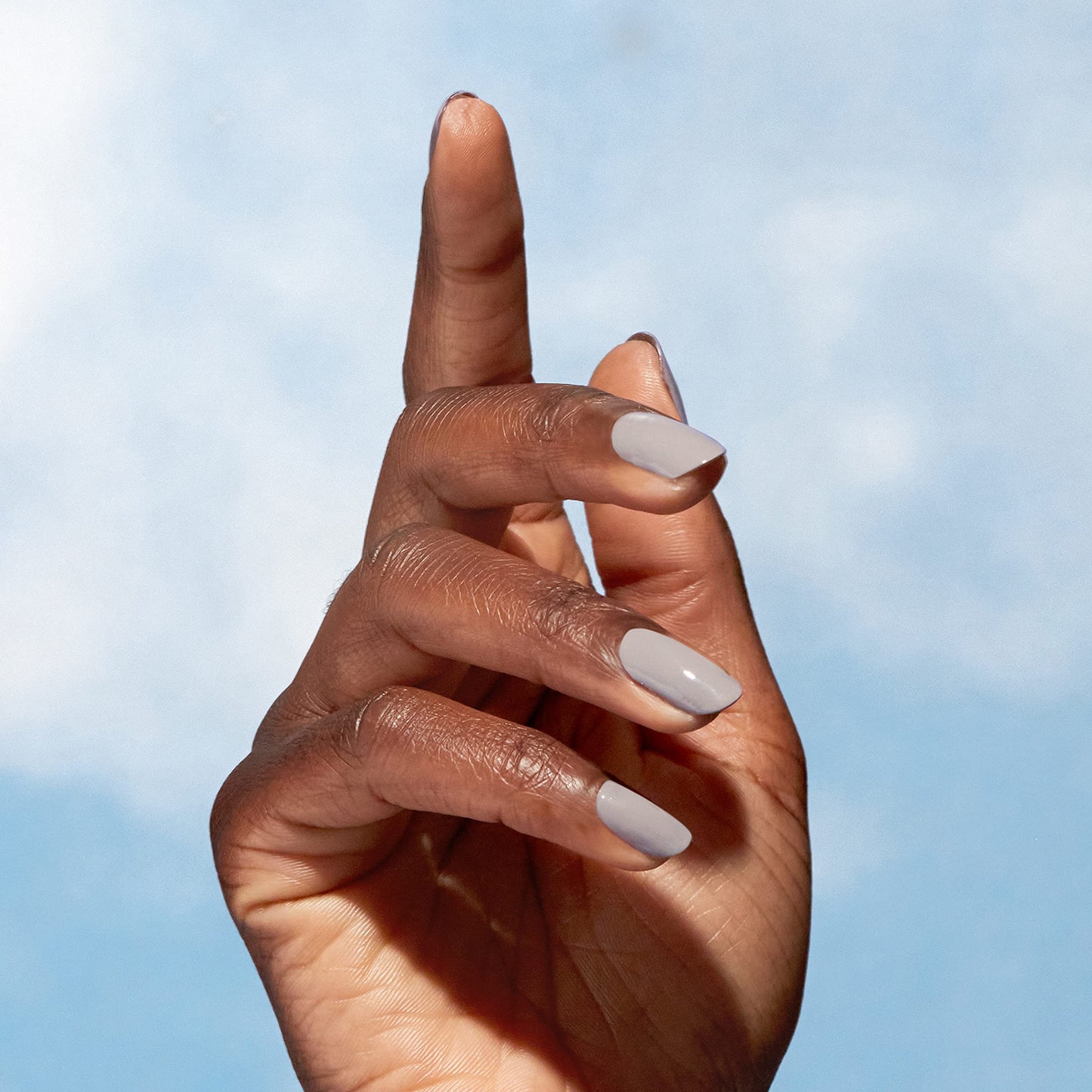 OPI Nature Strong Dawn of a New Gray | Opaque Soft Gray Crème Natural Origin Nail Polish | Plant Based, Vegan, Cruelty Free