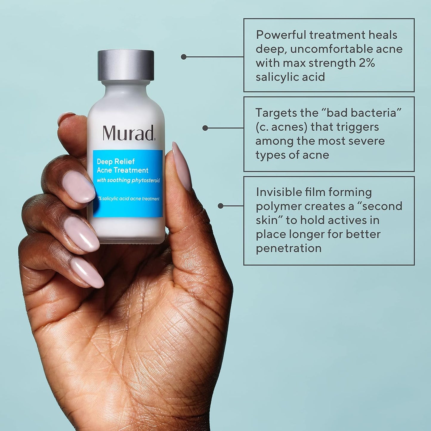 Murad Acne Treatment Combo | Deep Relief & Biome-Balancing Spot Treatments - Set of 2