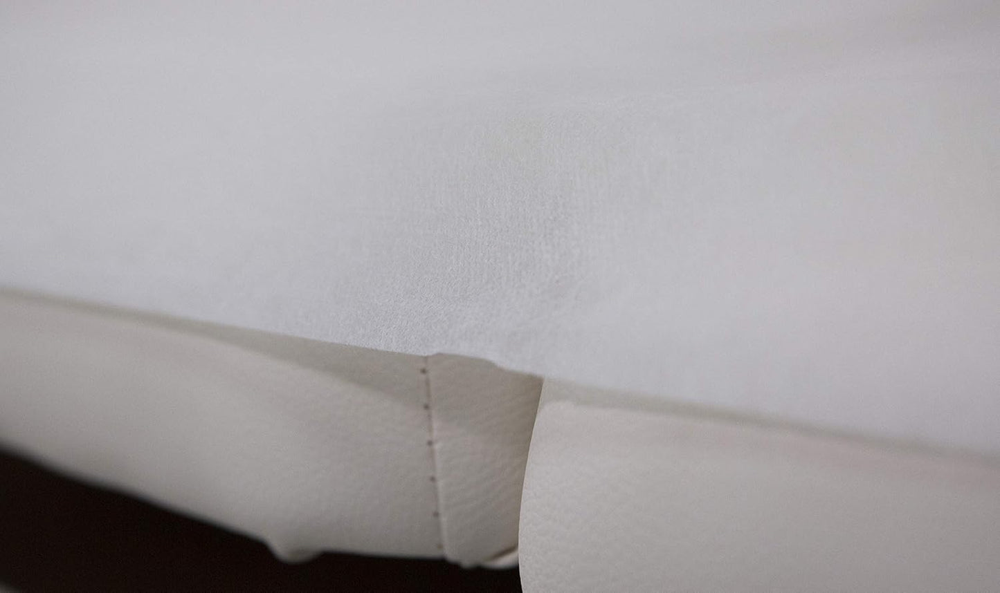 Disposable Flat Bed Sheets for Massage & Spa Tables - 78 x 40 Inches, 40 GSM Non-Woven, 20 Pack
