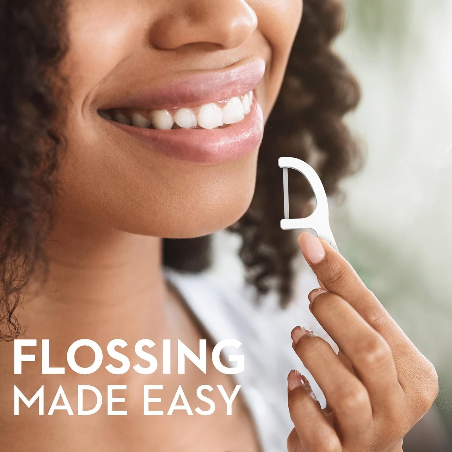 Oral-B Dental Floss Picks - Fresh Mint Flavor, 75 Count | Pack of 6 (450 Total)