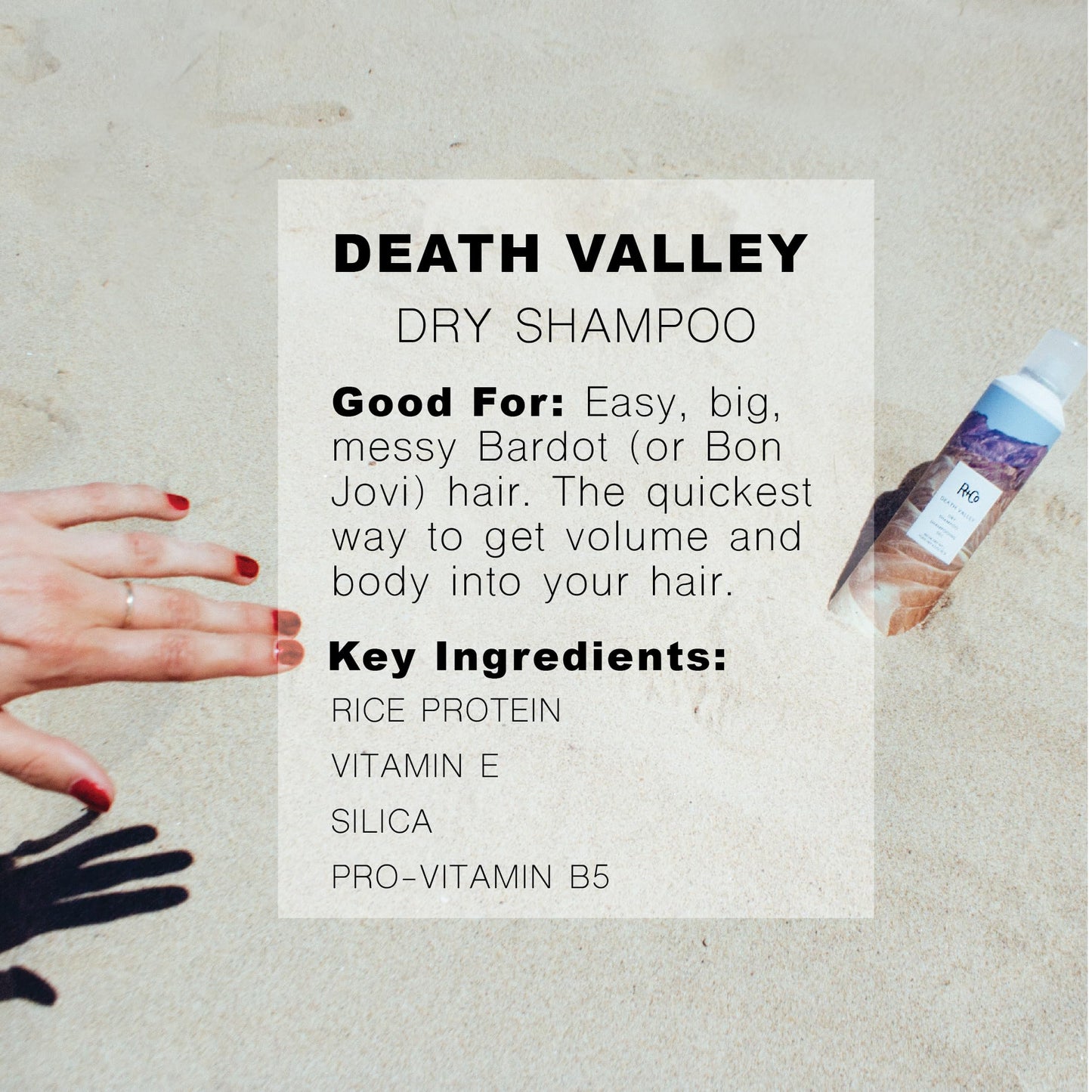 R+Co Death Valley Dry Shampoo Travel Size | Lightweight No Residue Spray for Oil Control and Volume Boost | TSA Approved | Vegan + Cruelty-Free | Pack of 2