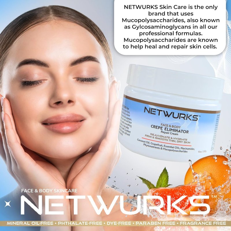 Rejuvenating Hydrating Cream for Dry Skin - Firm & Smooth | 10 Ounces