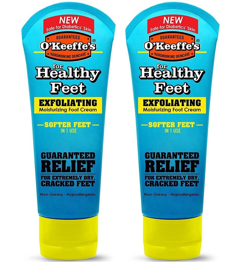 O'Keeffe's Healthy Feet, Intense Renewal Foot Cream, 3 oz. Tube - 2 Pack