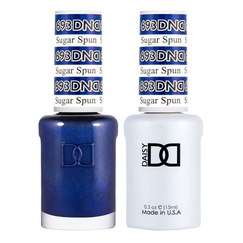 DND Gel Polish Set - Blue Collection UV/LED Nail Polish Duo | Chip-Free, 0.5 Fl Oz Each