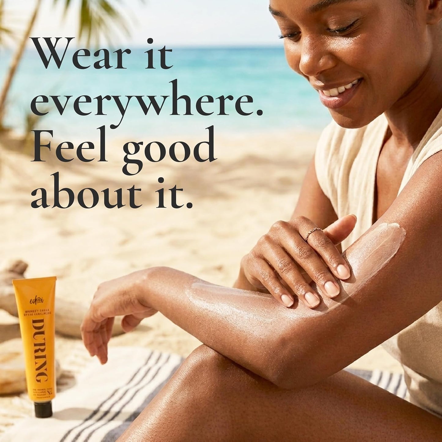 ed&i Sunscreen Lotion SPF 30 - Broad Spectrum UVA/UVB Protection, Moisturizing & Lightweight | Whiskey Cacao Scent - 5.07 oz