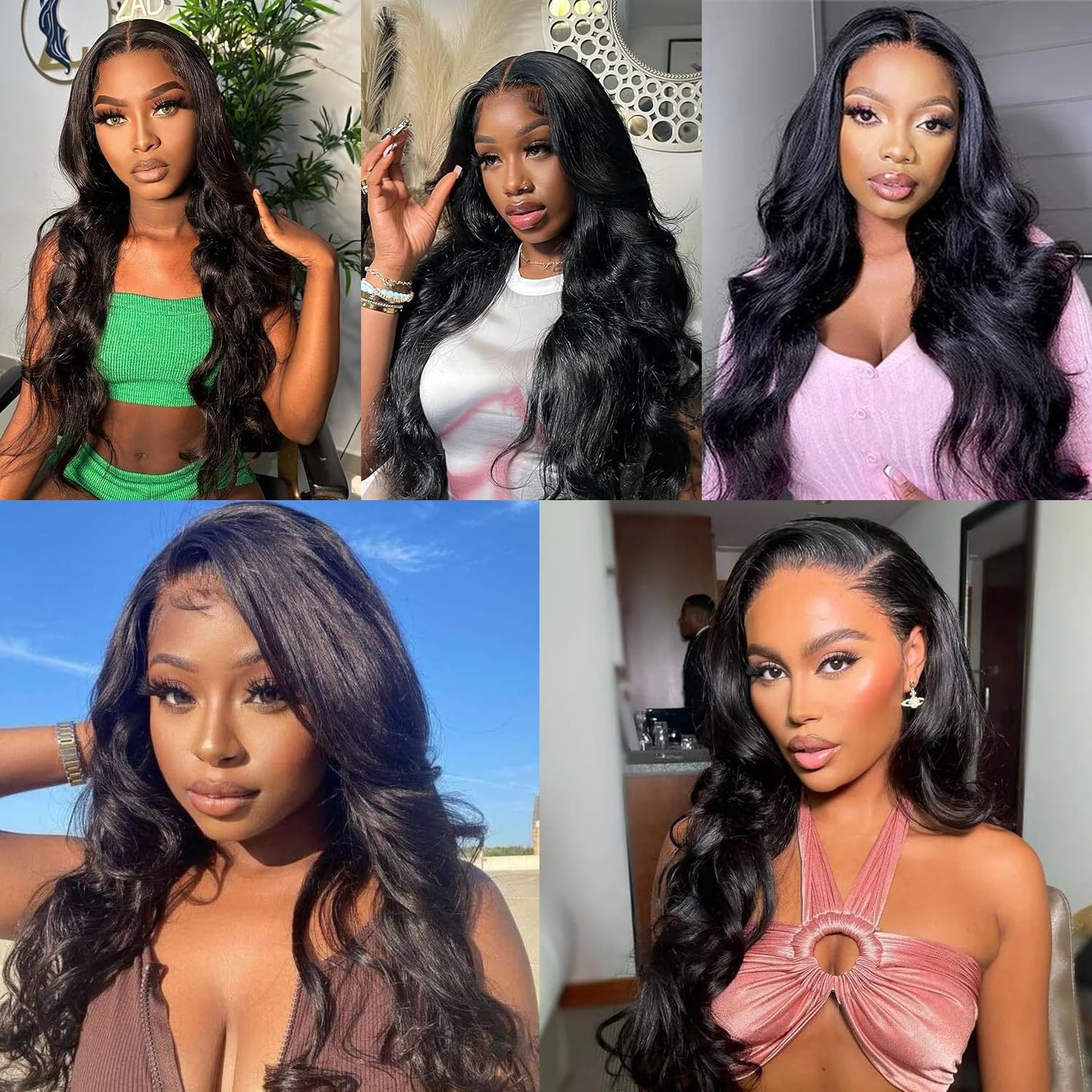 HD Transparent Lace Frontal - 12 Inch Pre-Plucked Body Wave Closure | Natural Black Brazilian Virgin Hair