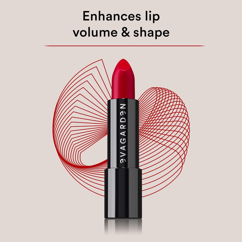 EVAGARDEN Classy Lipstick - Formulated with Natural Oils - Envelopes Your Skin with Satin Effect - Light, Pigmented Blend Gives Full Coverage and Chic Finish Instantly - 611 Tango Red - 0.1 oz