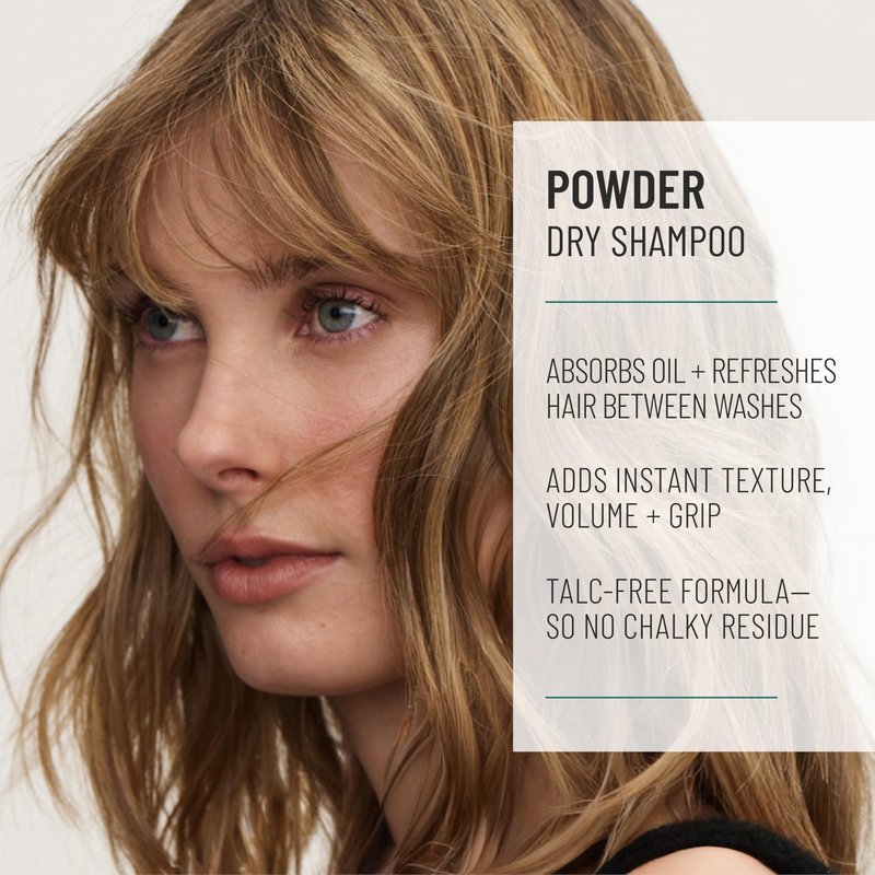 Hairstory Powder – Talc Free Non-Aerosol Dry Shampoo, Absorbs Oil and Adds Volume and Texture Between Washes, All Hair Types, 1.32 Oz