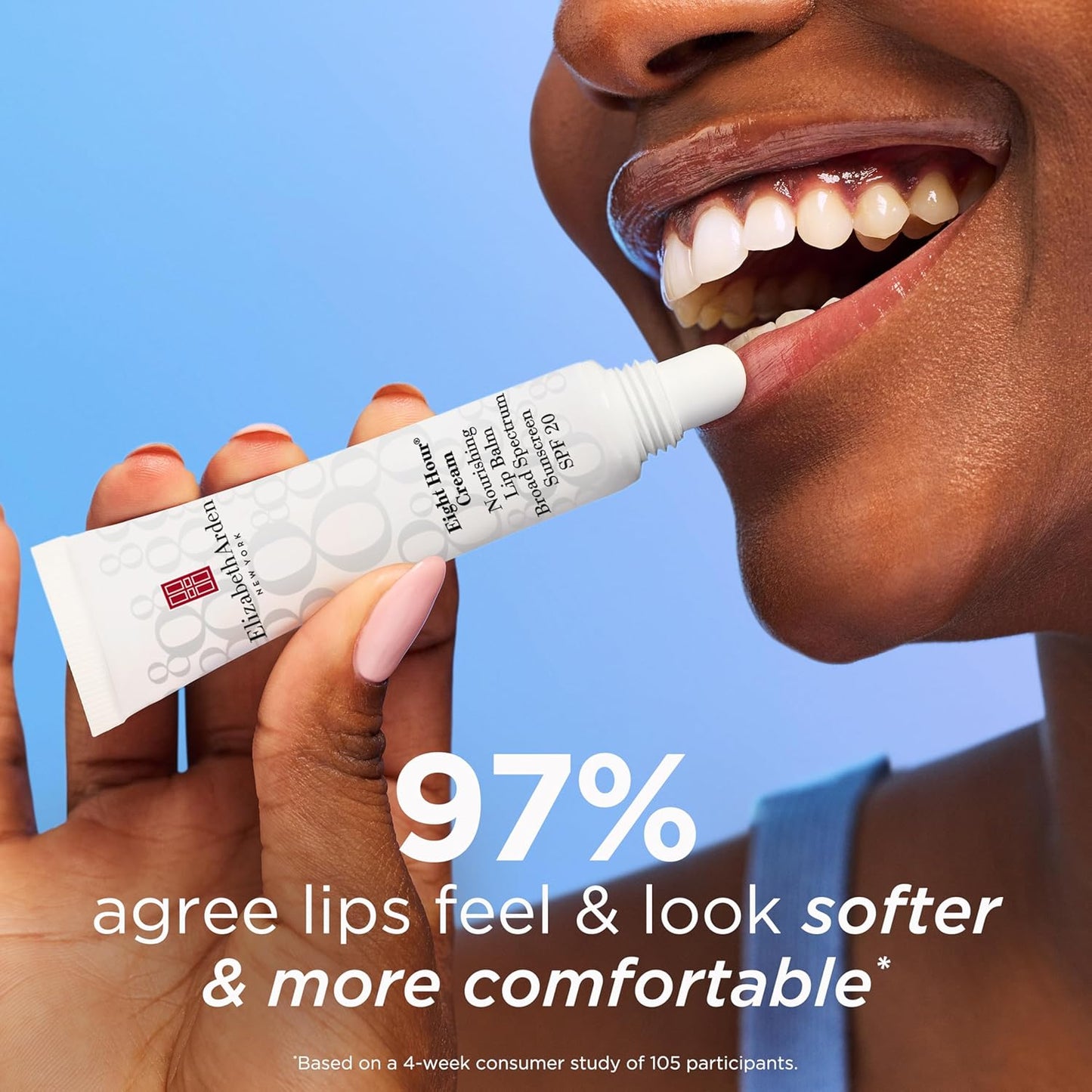Elizabeth Arden Eight Hour Cream Lip Balm - Nourishing SPF 20 Moisturizer for Chapped Lips with Shea Butter & Vitamin E | 0.5 fl oz