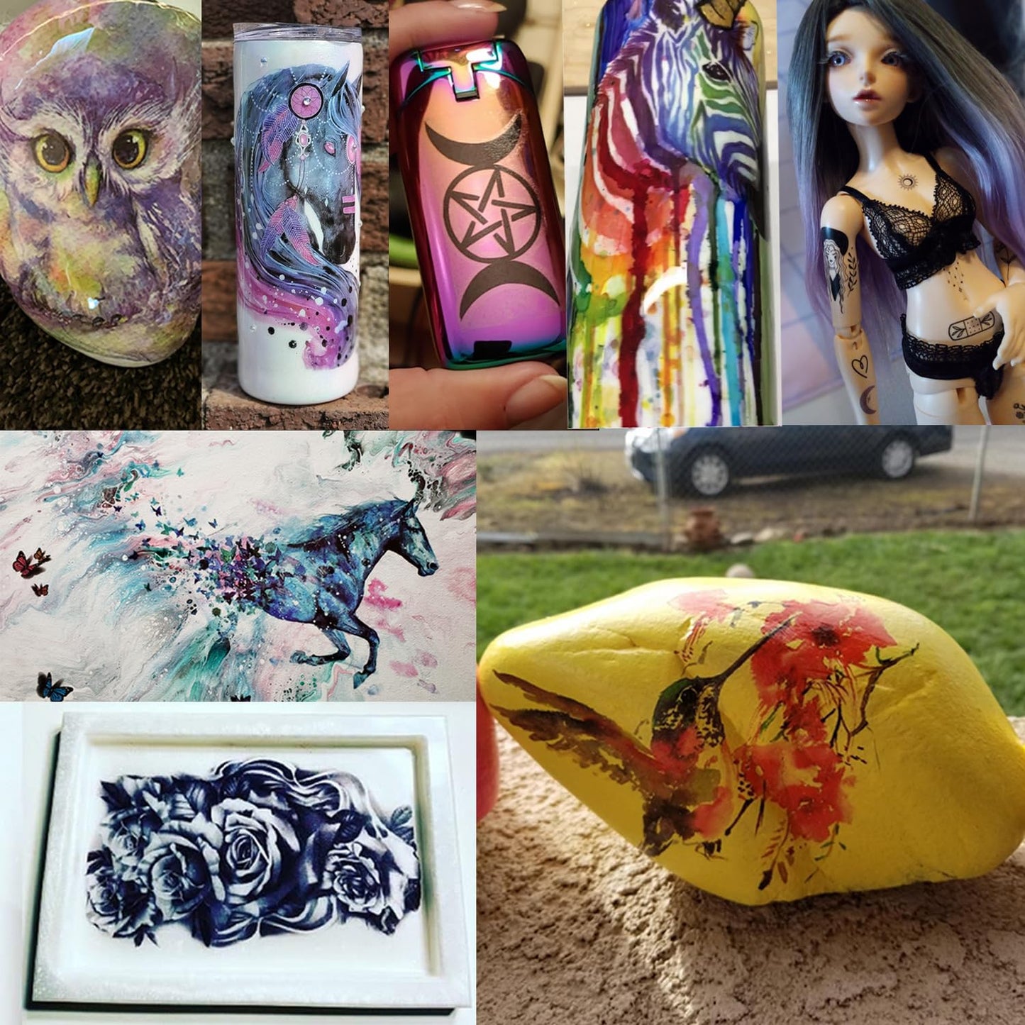 GLARYYEARS 18-Sheet Realistic Fake Tattoos for Men & Teens