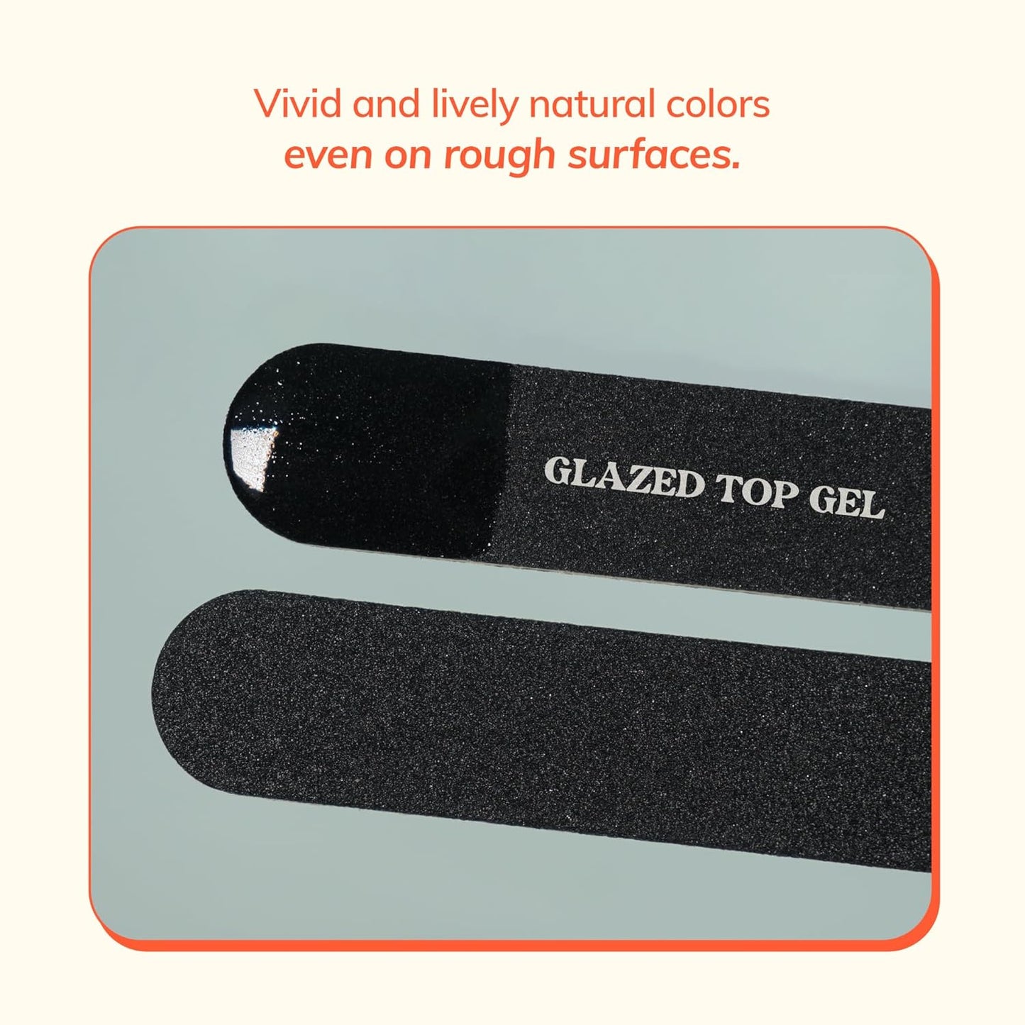 Semi Cured Gel Nail Strips Bundle - Rise and Shine Design | 2 Pack with Top Gel