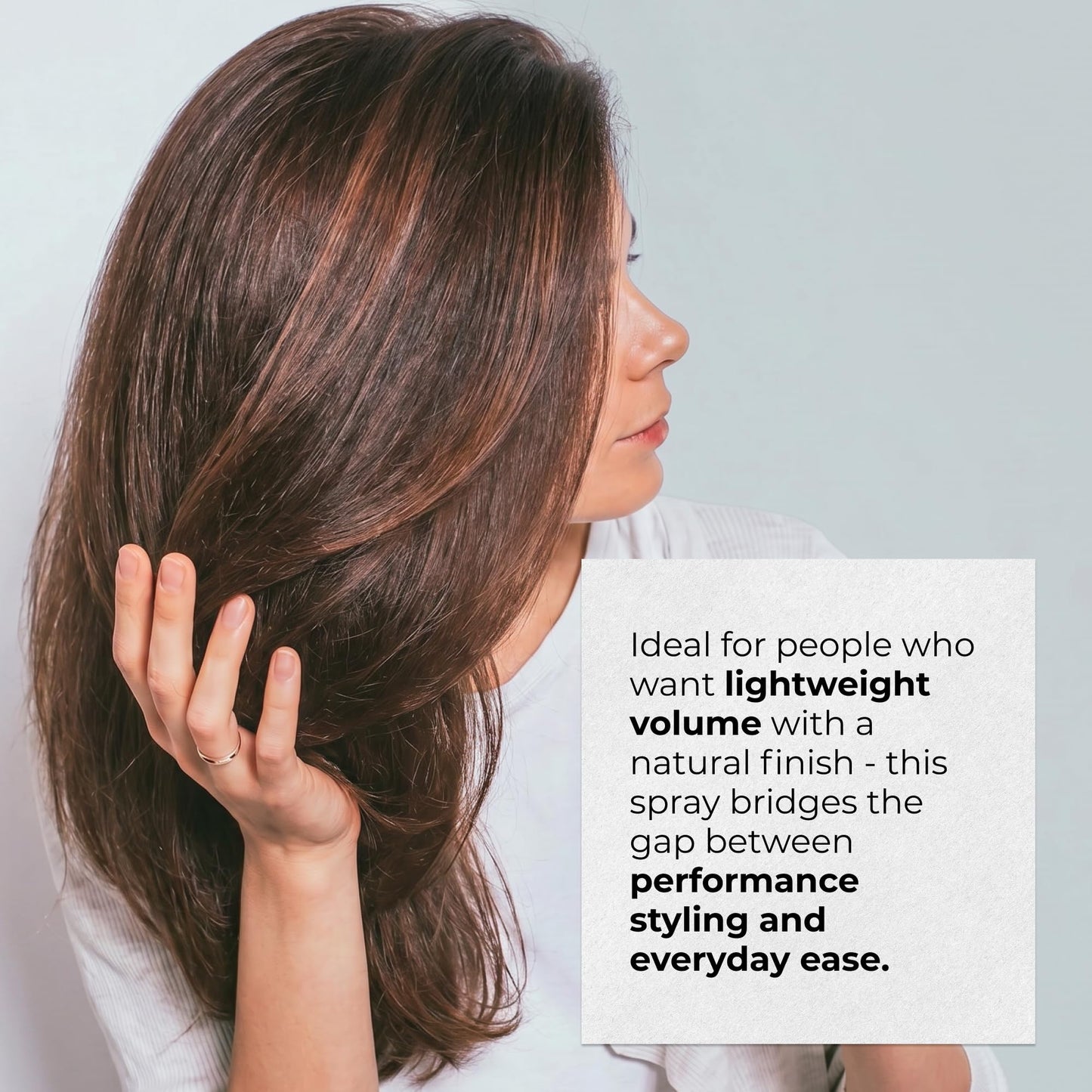 RUSK Designer Collection Thick Body and Texture Amplifier Spray, 6 Fl Oz, For Fine, Limp, Flat or Lazy Hair Types - Contains Wheat Protein, Adds Strength, Texture, Volume & Moisture