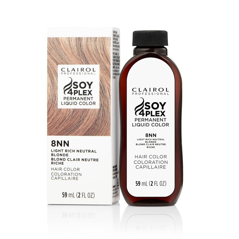 Clairol Professional Permanent Liquicolor - Light Blonde Hair Color for 100% Gray Coverage | 4 oz