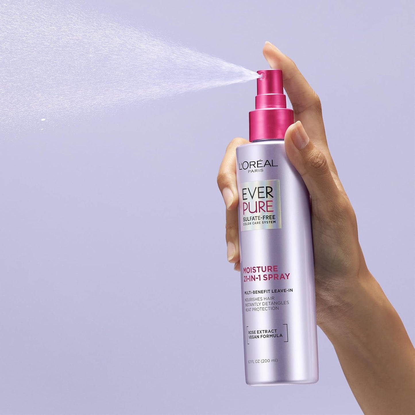 L'Oreal Paris 21-in-1 Leave-In Conditioner Spray - Sulfate-Free, Vegan | 6.8 fl oz