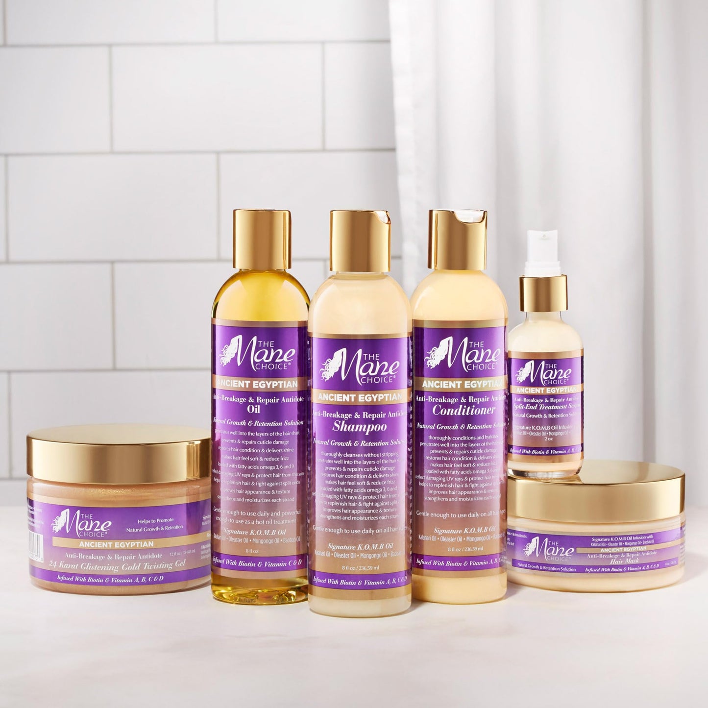 The Mane Choice Ancient Egyptian Anti-Breakage & Repair Antidote Hair Mask, 8 Ounce (Pack of 2)