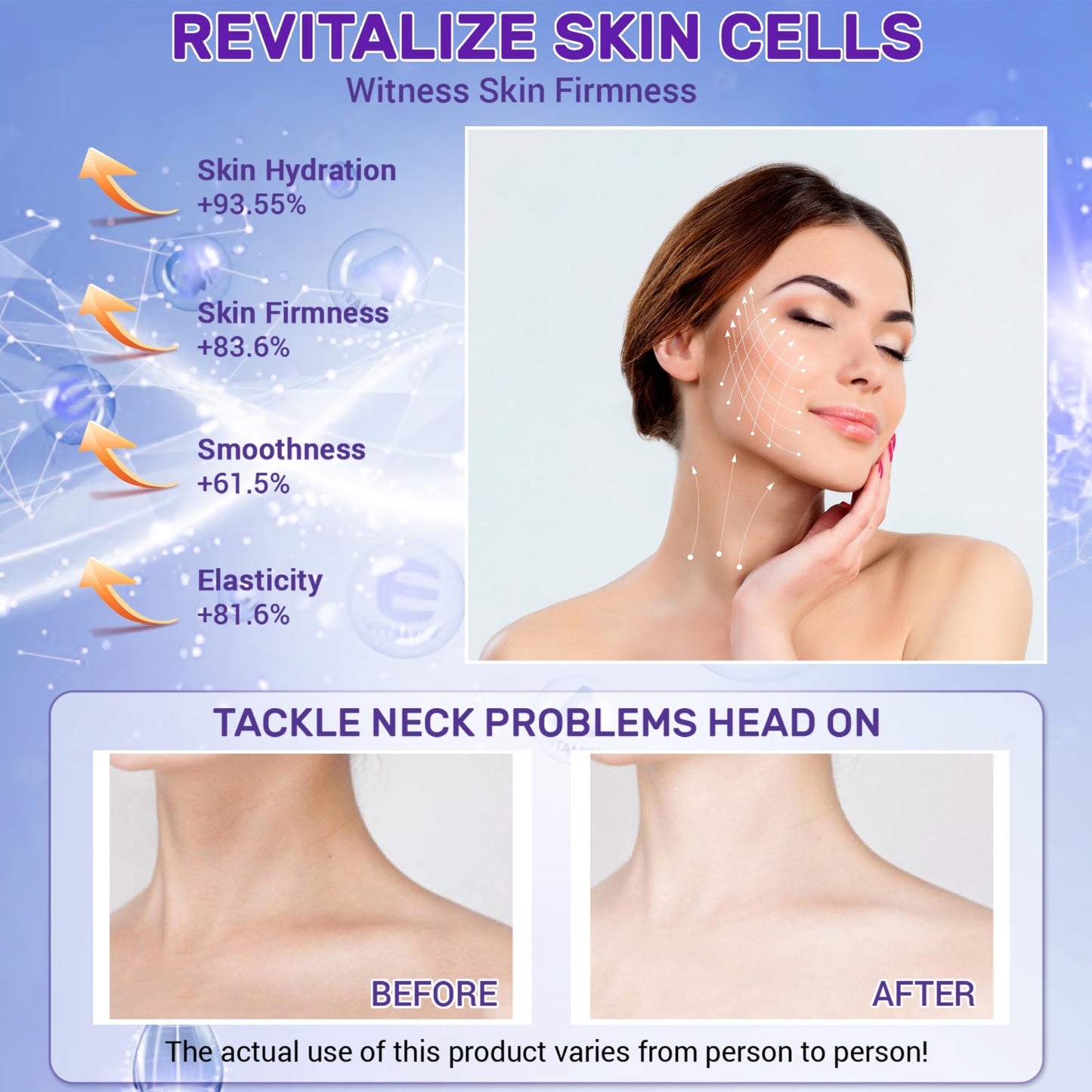 2025Latest Neck Firming Cream:[30+ Certified][Used by Over 1M Fans]Anti-aging Neck & Face Tightening Cream,Lifting Moisturizer & suitable for face,neck and upper chest,1.7 fl oz.for Women&Men,3PC