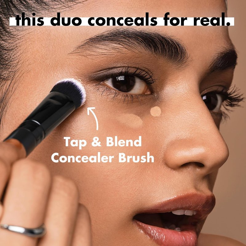e.l.f. Soft Glam Satin Concealer - Medium Coverage for Blemishes & Under-Eye | Crease-Resistant, Vegan, 10 Fair Cool