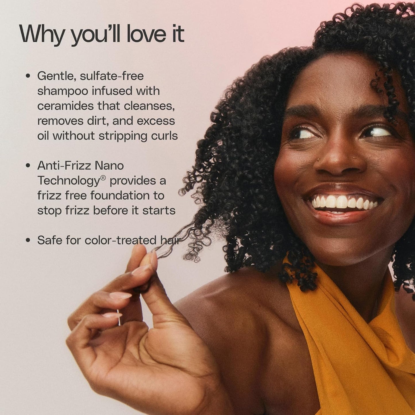 Ouidad Advanced Climate Control Defrizzing Conditioner | Hydrates & Defines Curly Hair, Blocks Humidity & Frizz, Sulfate-Free