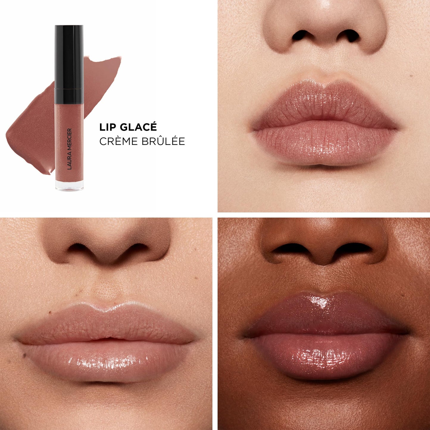Laura Mercier Lip Glace - 35 Creme Brulee Lip Gloss Women 0.19 oz
