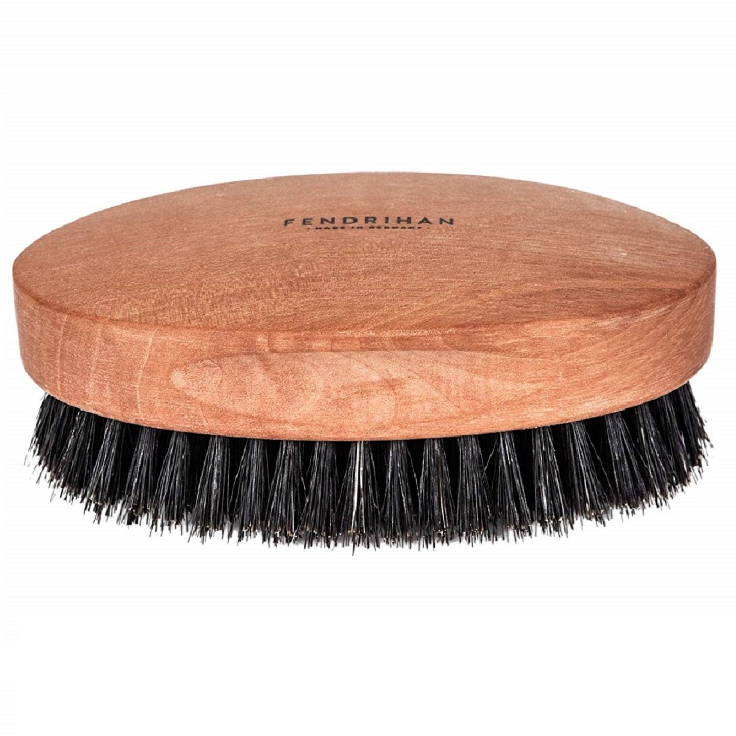 Fendrihan Genuine Boar Bristle and Pear Wood Military Hair Brush, Made in Germany VERY SOFT LIGHT BRISTLE
