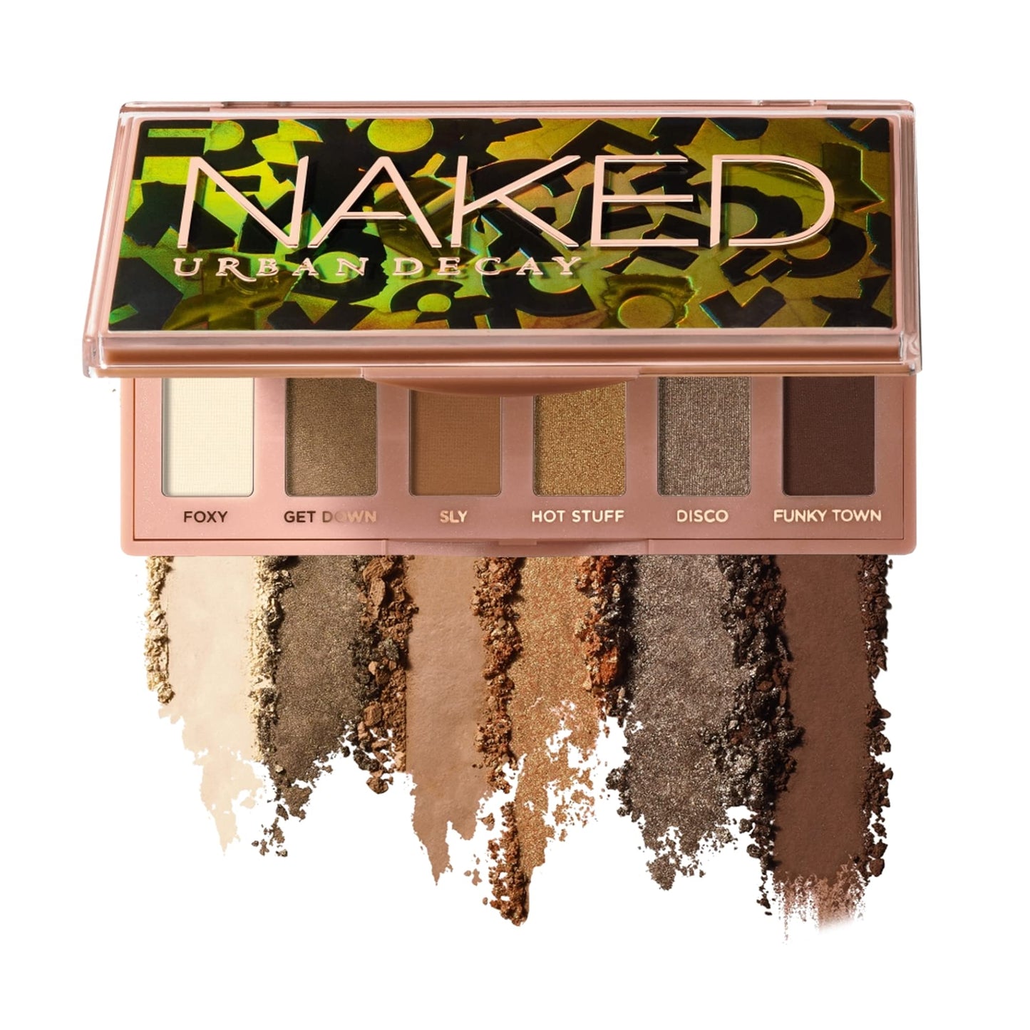 Urban Decay Naked Mini Eyeshadow Palette - 6 Multi-use Shades, Ultra-Blendable, Lasts Up to 12 Hours, Crease-free, Matte Shimmer or Metallic Colors, Compact, Travel Size, Cruelty Free, Vegan
