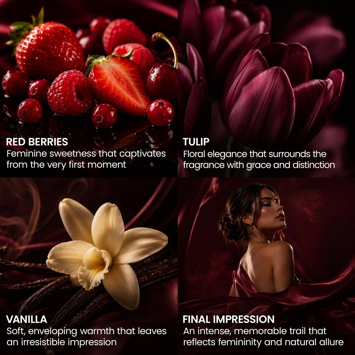 Zermat Incontro Fragrance for Her - Sensual Warm Floral Scent for Passionate Women