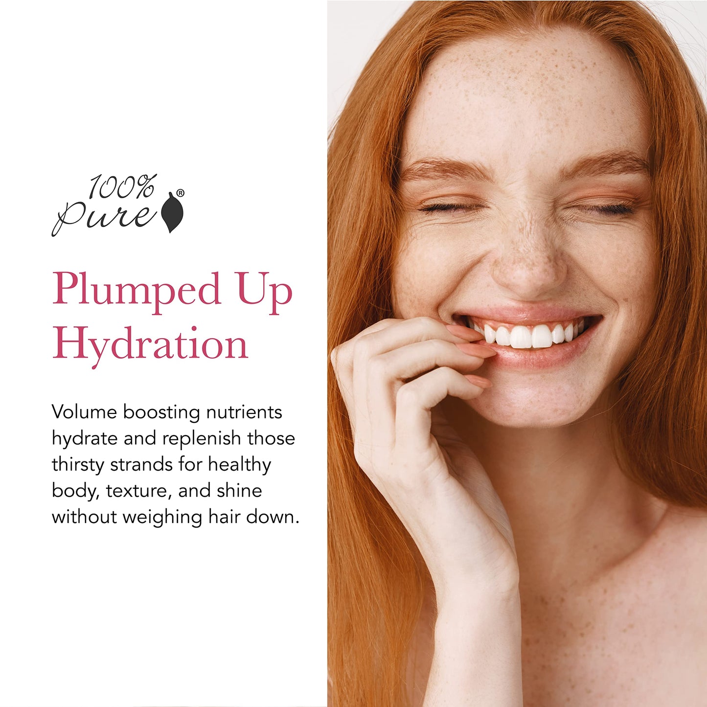 100% PURE Kelp & Mint Volumizing Shampoo