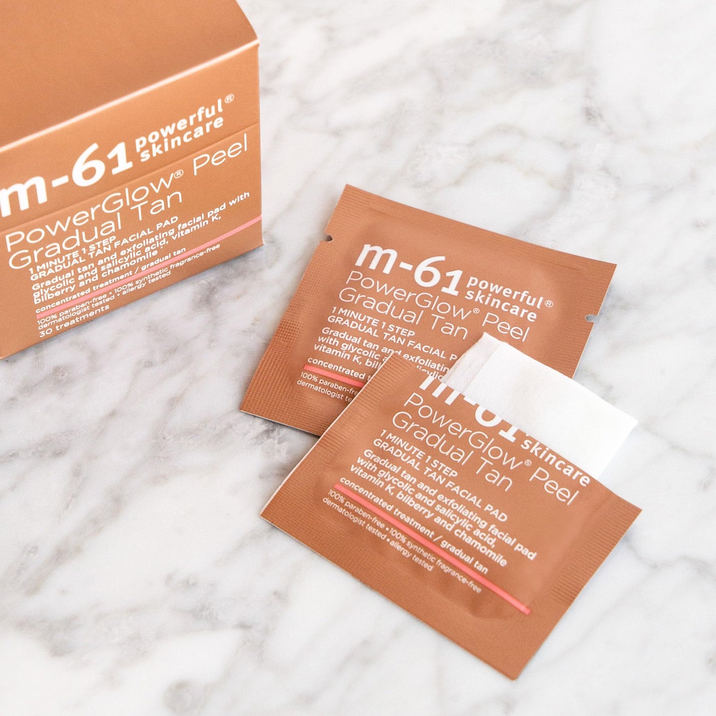 m-61 PowerGlow Peel Gradual Tan, 10 Treatments