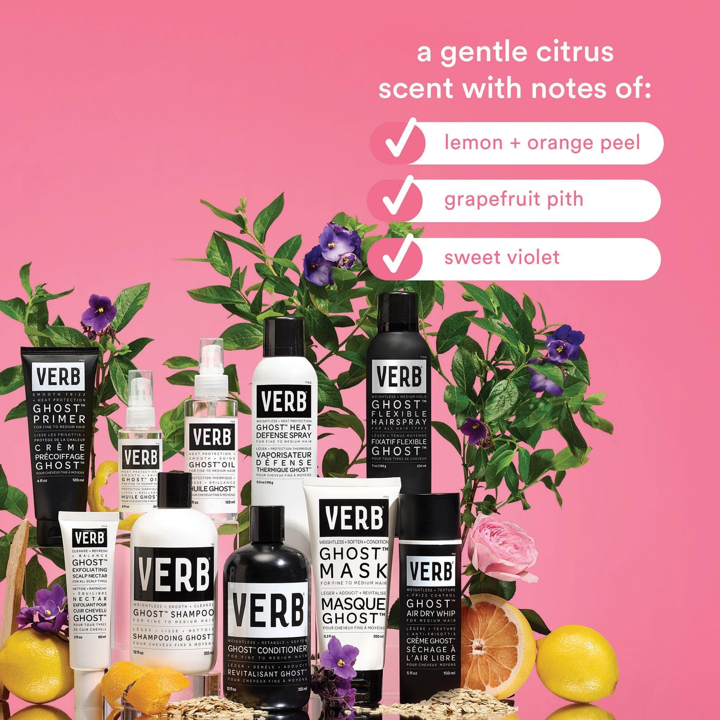VERB Ghost Air Dry Whip - Weightless Styling Cream - Infused with Moringa Oil - Anti-Frizz + Provides Hydration & Texture- Vegan, No Parabens or Harmful Sulfates