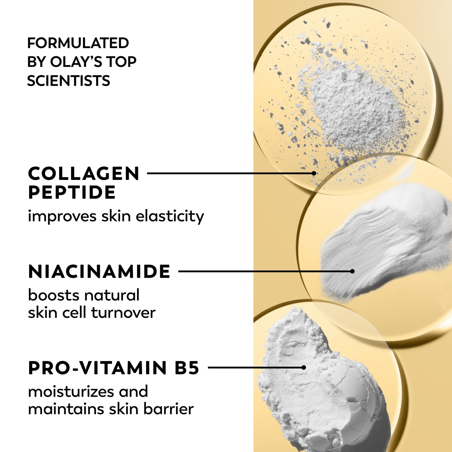 Olay Regenerist Radiance Collagen Peptide Face Moisturizer, Firming and Smoothing Anti Aging Face Cream, Fragrance Free Daily Facial Moisturizer for Hydration, Elasticity, and Wrinkle Appearance, 2 Oz