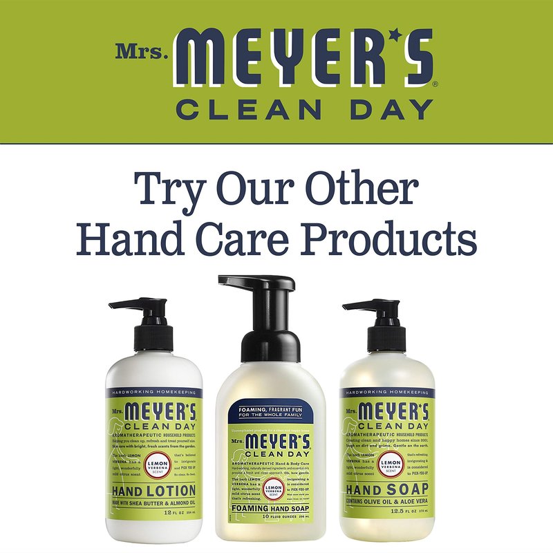 Mrs. MEYER'S Liquid Hand Soap Lemon Verbena, 12.5 Fl Oz (Pack of 6)